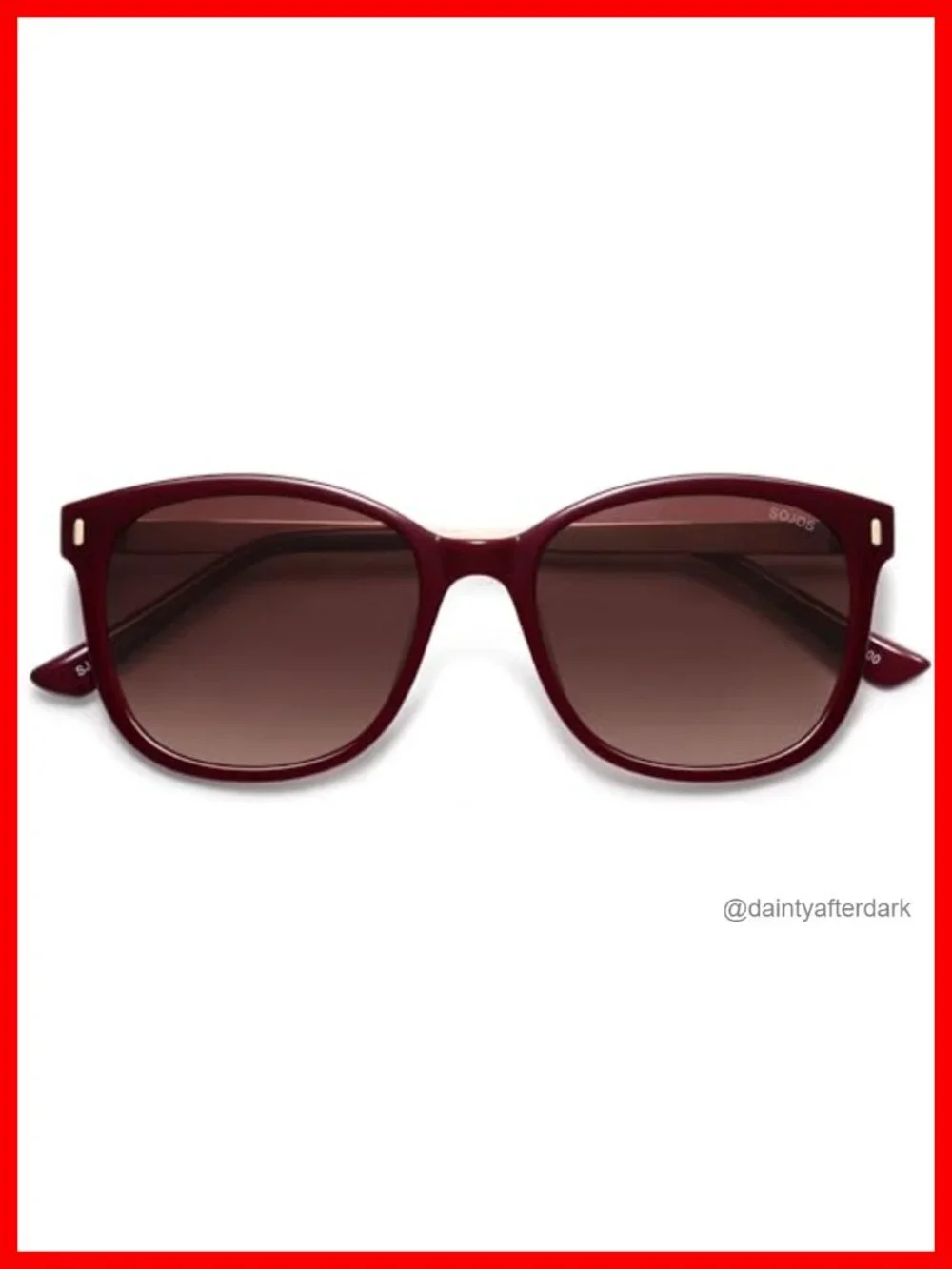 Oversized Square Polarized Sunglasses for Women UV400